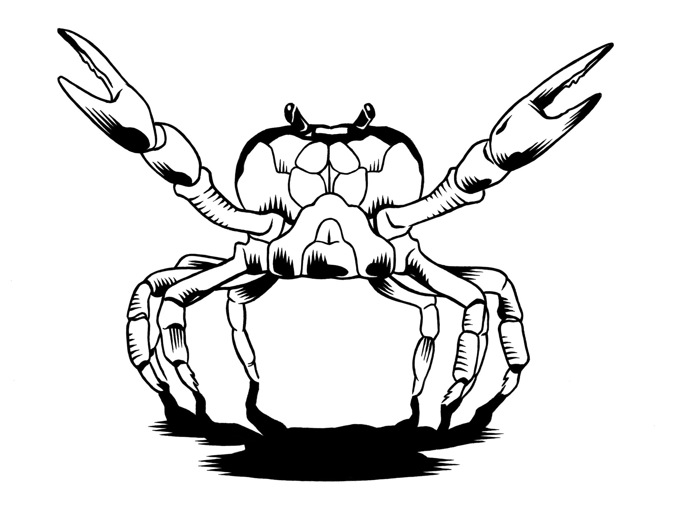 Heavy Metal Crab Card