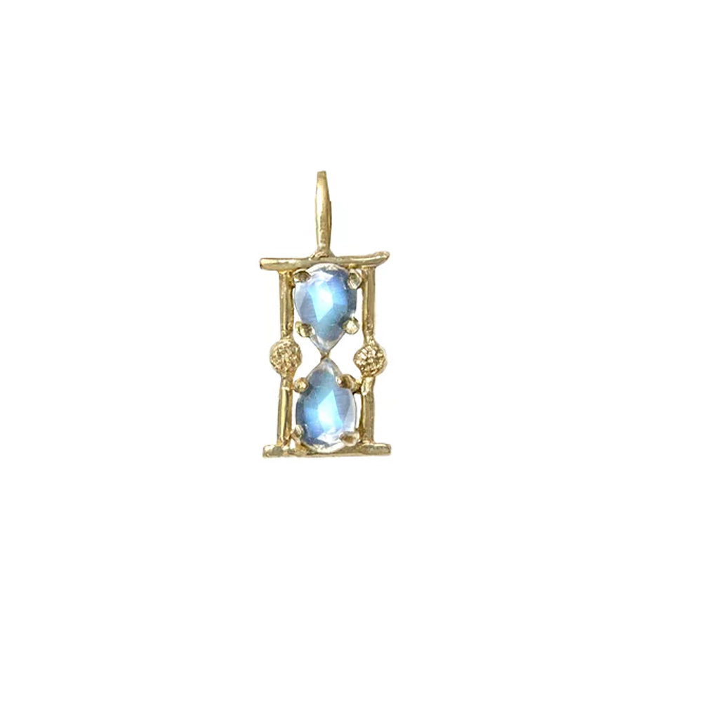 Hourglass charm online