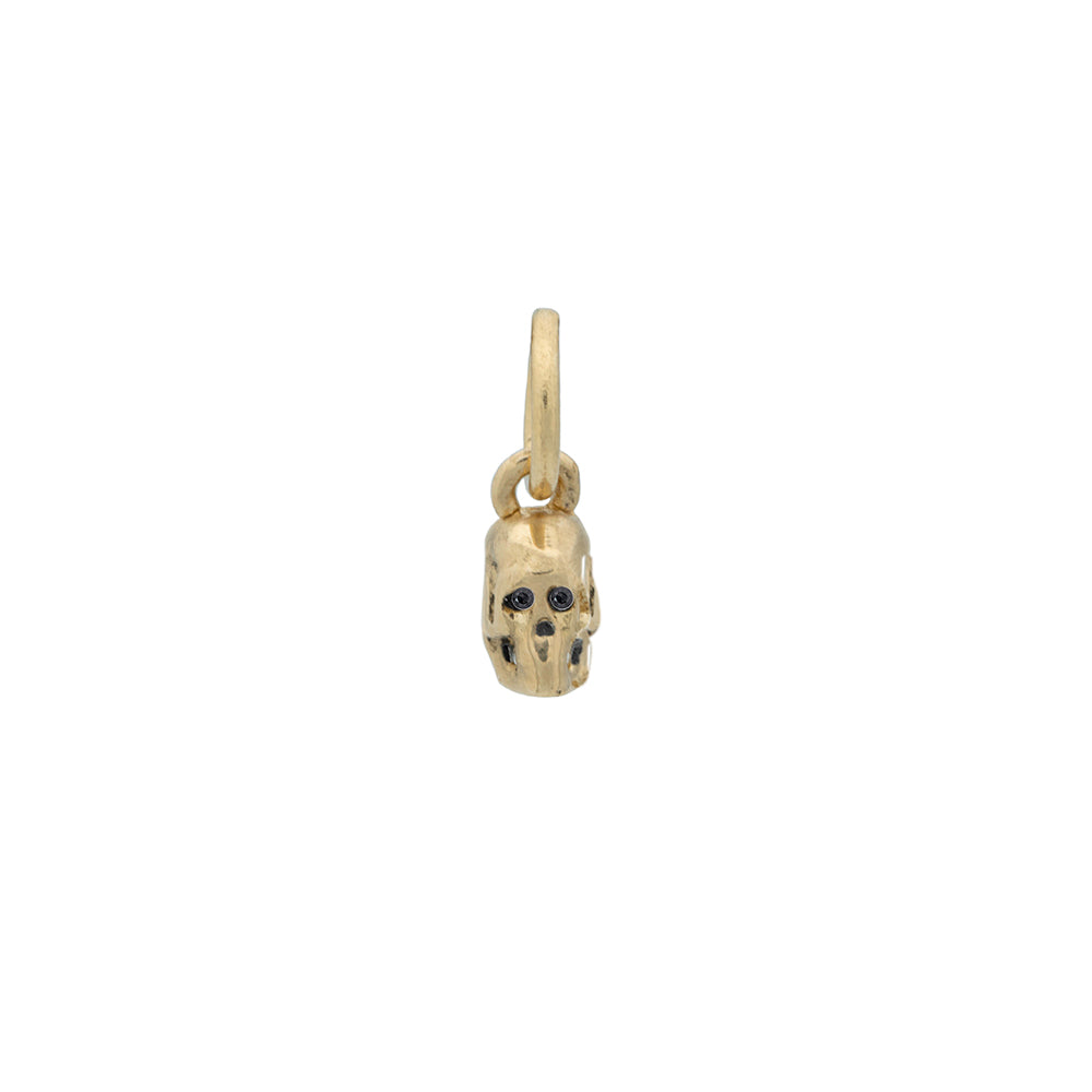 Tiny Skelly charm in Gold