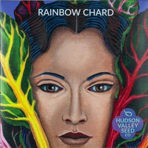hudson valley seeds rainbow chard seed packl