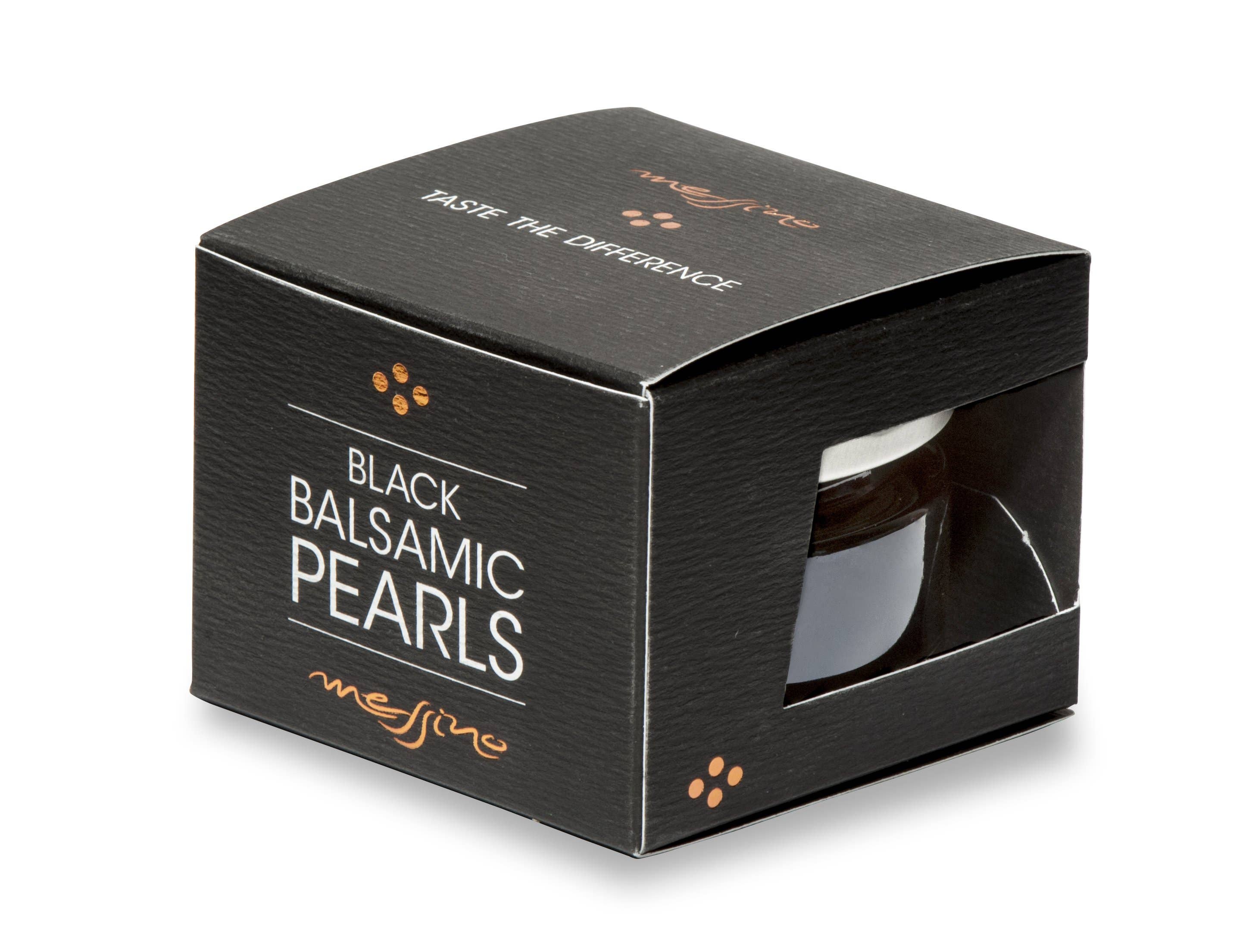 Messino Black Balsamic Pearls
