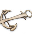 cast bronze anchor belt buckle