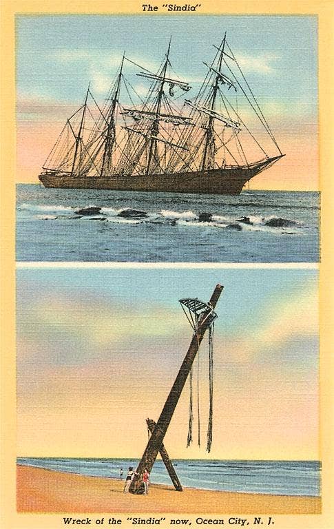 Sindia Shipwreck Card