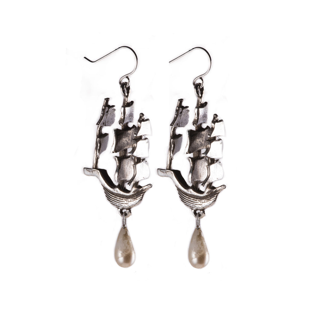 HMS Endeavor Earrings