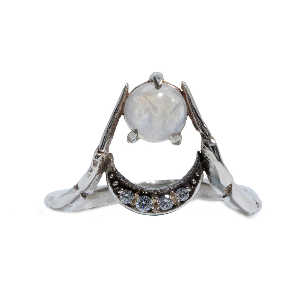 Moon Claw Ring
