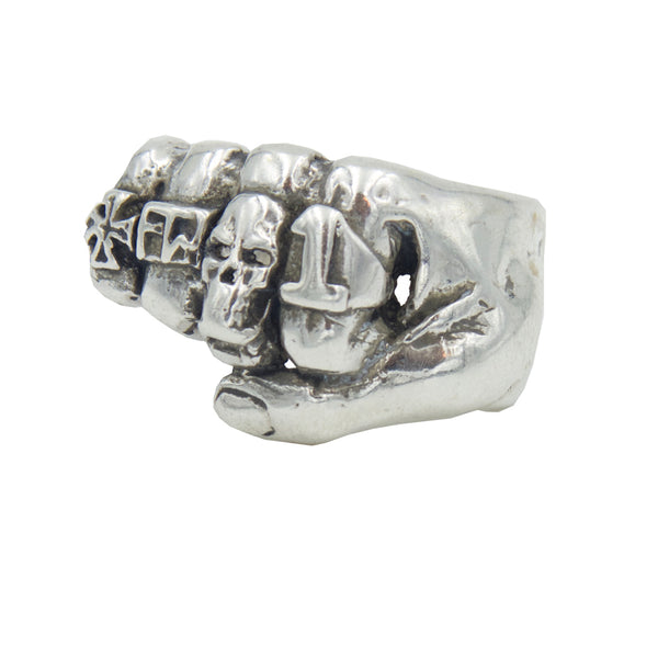 Silver Knuckle Ring